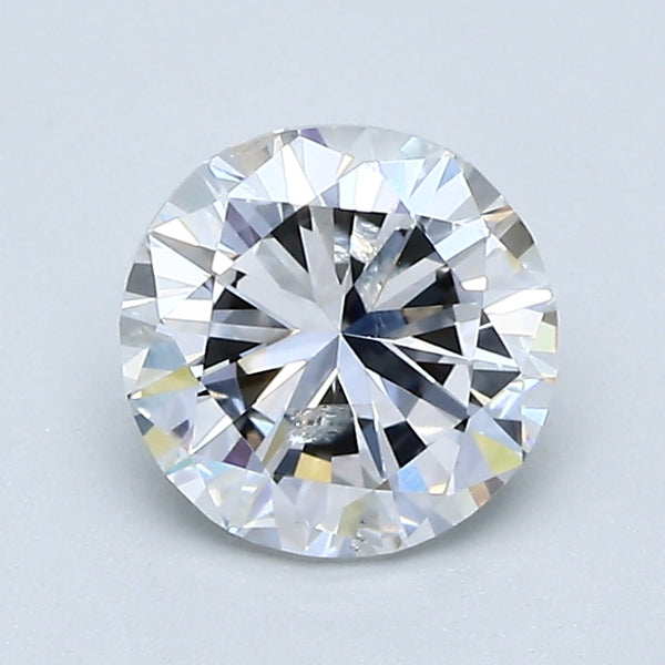 1.02 Carat Round Brilliant Natural Mined Diamond E Color I1 Clarity With GIA Certificate, natural diamonds, precious stones, engagement diamonds