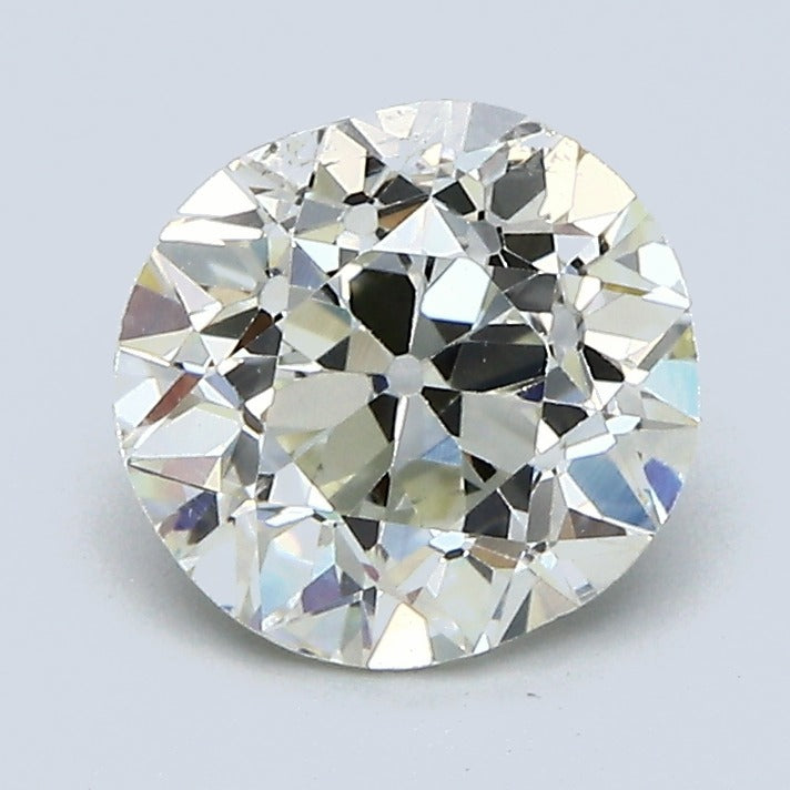 1.92 Carat Old Miner Cut Antique Natural Mined Diamond L Color SI1 Clarity With GIA Certificate, natural diamonds, precious stones, engagement diamonds