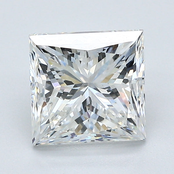 2.01 Carat Princess Cut Diamond color H Clarity VS2, natural diamonds, precious stones, engagement diamonds