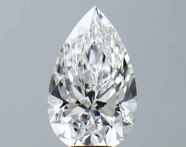 Lab-Grown 7.08 Carat Pear Shape Diamond color E Clarity VS1 With GIA Certificate, precious stones, engagement diamonds