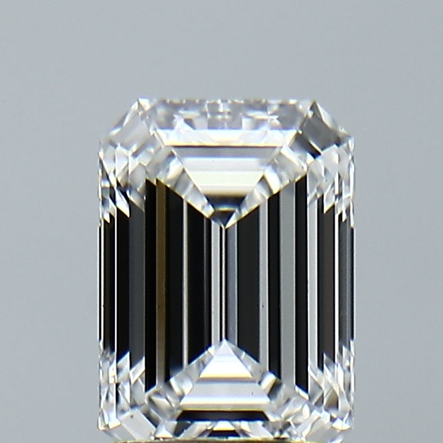 Lab-Grown 1.55 Carat Emerald Cut Diamond color E Clarity VS1, precious stones, engagement diamonds
