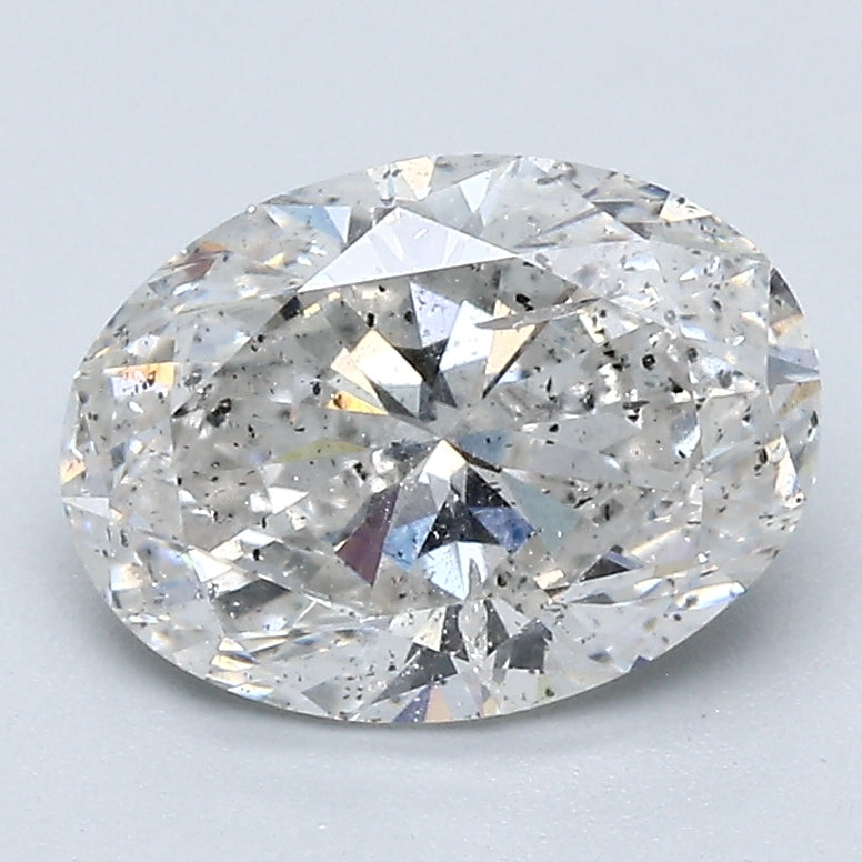 2.01 Carat Oval Shape Natural Mined Diamond H Color I1 Clarity With GIA Certificate, natural diamonds, precious stones, engagement diamonds