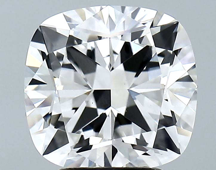 Lab-Grown 2.94 Carat Square Cushion Cut Diamond color E Clarity VS1, precious stones, engagement diamonds