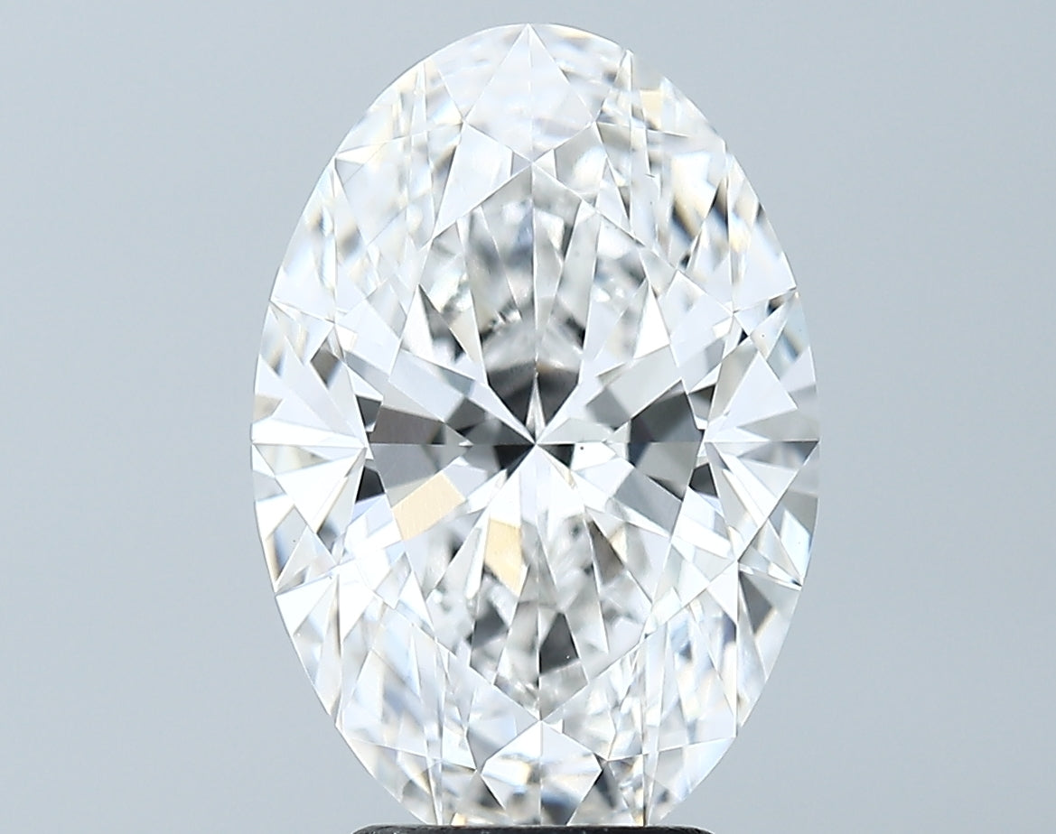 Lab-Grown 4.10 Carat Oval Shape Diamond color F Clarity VS1 With GIA Certificate, precious stones, engagement diamonds