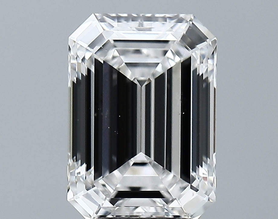 Lab-Grown 3.33 Carat Emerald Cut Diamond color D Clarity VS1, precious stones, engagement diamonds