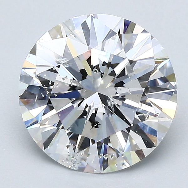 2.97 Carat Round Brilliant Diamond color D Clarity SI2, natural diamonds, precious stones, engagement diamonds