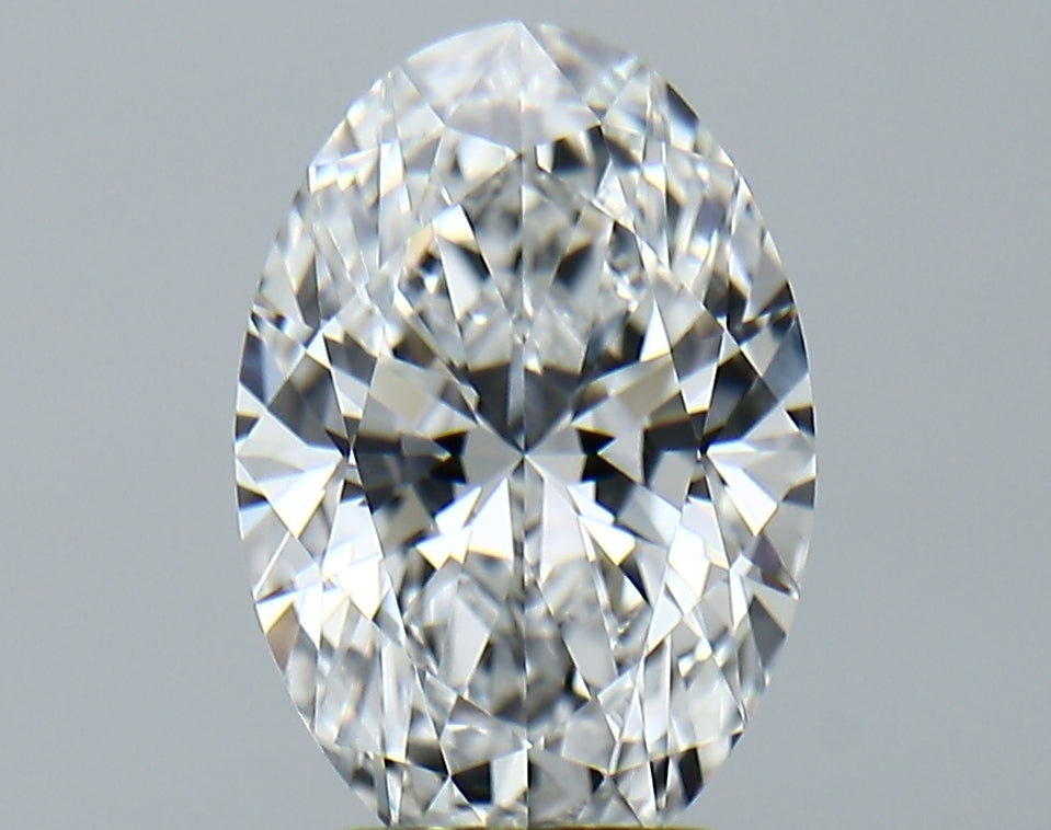 Lab-Grown 2.85 Carat Oval Shape Diamond color E Clarity VVS2, precious stones, engagement diamonds