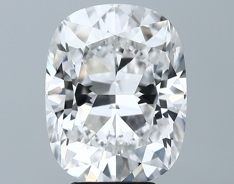 Lab-Grown 4.84 Carat Cushion Modified Brilliant Cut Diamond color F Clarity VVS2 With GIA Certificate, precious stones, engagement diamonds