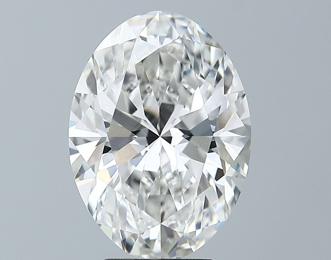 Lab-Grown 3.81 Carat Oval Shape Diamond color G Clarity VS1 With GIA Certificate, precious stones, engagement diamonds