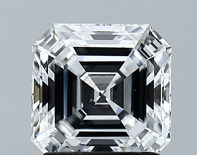 Lab-Grown 1.75 Carat Asscher Cut Diamond color D Clarity VVS2 With GIA Certificate, precious stones, engagement diamonds