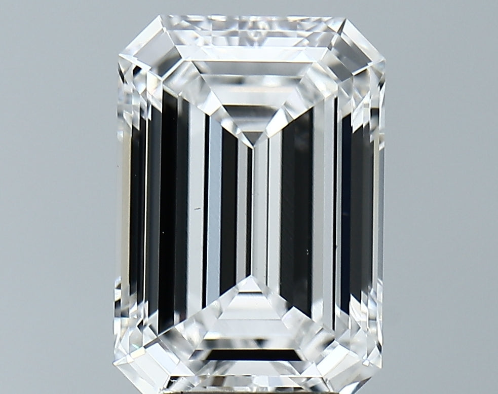 Lab-Grown 4.17 Carat Emerald Cut Diamond color D Clarity VS1 With GIA Certificate, precious stones, engagement diamonds