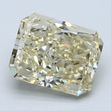 1.76 Carat Radiant Cut Diamond color Fancy Light  Yellow Clarity VVS2, natural diamonds, precious stones, engagement diamonds