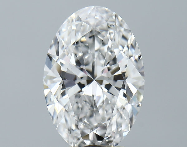 Lab-Grown 5.02 Carat Oval Shape Diamond color E Clarity VS1 With GIA Certificate, precious stones, engagement diamonds