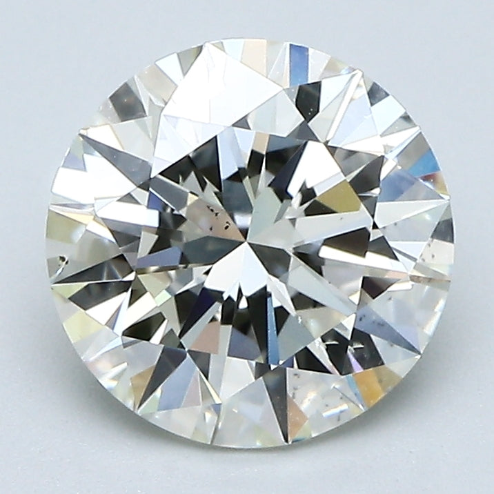 2.02 Carat Round Brilliant Natural Mined Diamond K Color SI1 Clarity With GIA Certificate, natural diamonds, precious stones, engagement diamonds