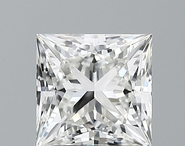 Lab-Grown 1.58 Carat Princess Cut Diamond color G Clarity VVS2 With GIA Certificate, precious stones, engagement diamonds