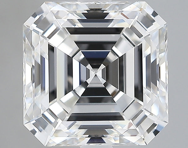 Lab-Grown 3.29 Carat Asscher Cut Diamond color D Clarity VVS2, precious stones, engagement diamonds