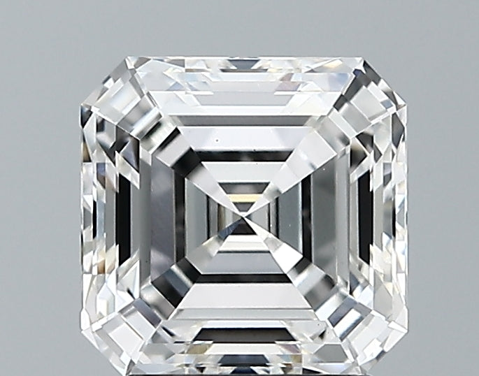 Lab-Grown 1.90 Carat Asscher Cut Diamond color F Clarity VS1 With GIA Certificate, precious stones, engagement diamonds