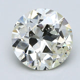 2.09 Carat Old European Cut Diamond color M Clarity SI2, natural diamonds, precious stones, engagement diamonds