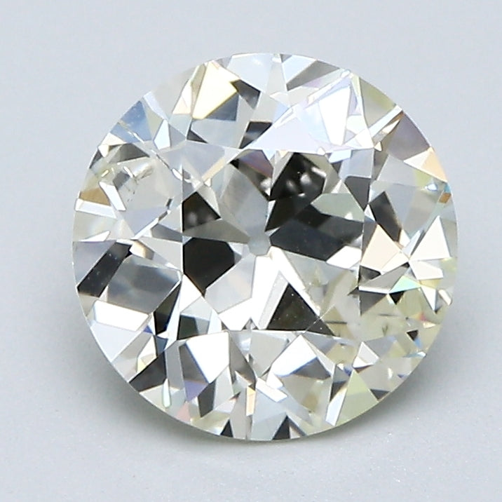 2.09 Carat Old European Cut Diamond color M Clarity SI2, natural diamonds, precious stones, engagement diamonds