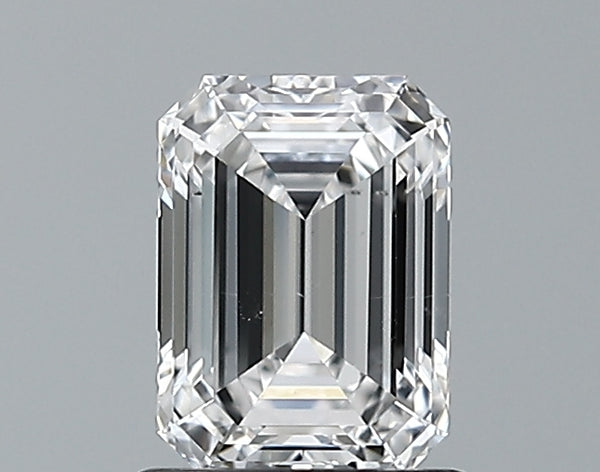 Lab-Grown 0.94 Carat Emerald Cut Diamond color D Clarity VS2, precious stones, engagement diamonds