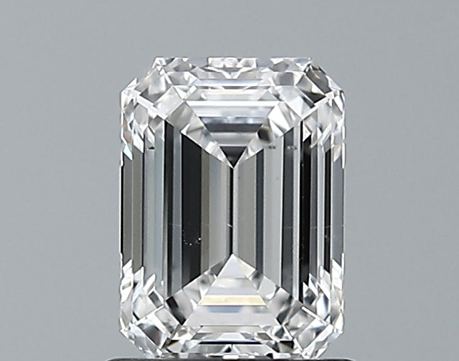 Lab-Grown 0.94 Carat Emerald Cut Diamond color D Clarity VS2, precious stones, engagement diamonds