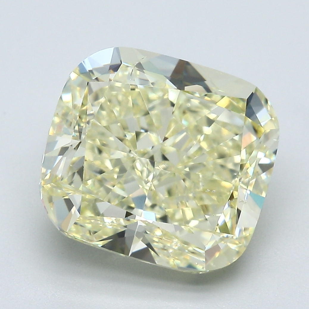 6.08 Carat Cushion Brilliant Natural Mined Diamond Fancy  Yellow Color SI1 Clarity With GIA Certificate, natural diamonds, precious stones, engagement diamonds