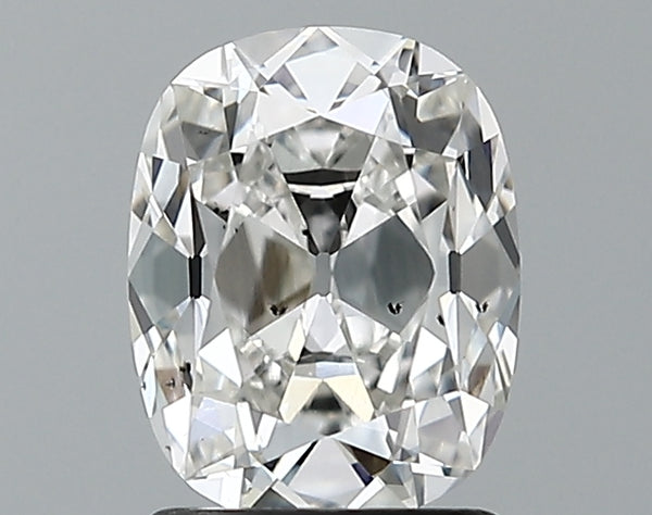 Lab-Grown 1.50 Carat Antique Cushion Cut Diamond color G Clarity SI1 With GIA Certificate, precious stones, engagement diamonds