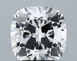 Lab-Grown 3.58 Carat Square Cushion Cut Diamond color E Clarity VVS2 With GIA Certificate, precious stones, engagement diamonds