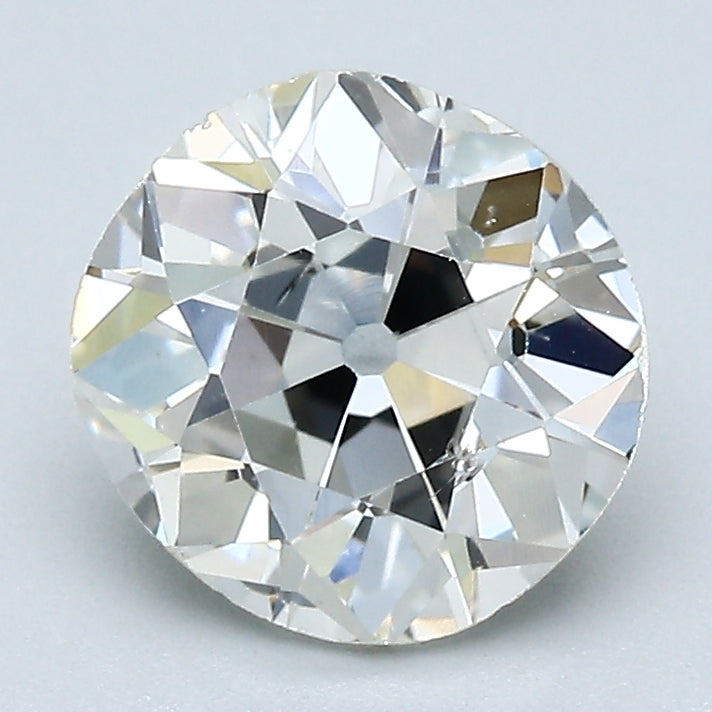 2.10 Carat Old Miner Cut Estate Natural Mined Diamond K Color SI2 Clarity With GIA Certificate, natural diamonds, precious stones, engagement diamonds