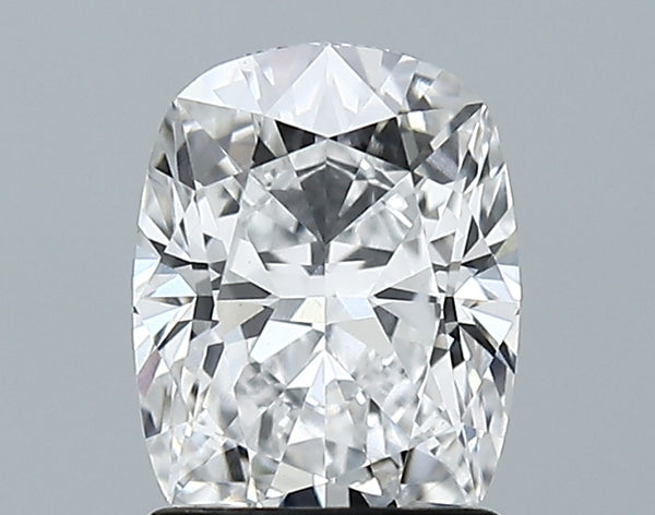 Lab-Grown 1.56 Carat Cushion Brilliant Diamond color D Clarity VS1, precious stones, engagement diamonds