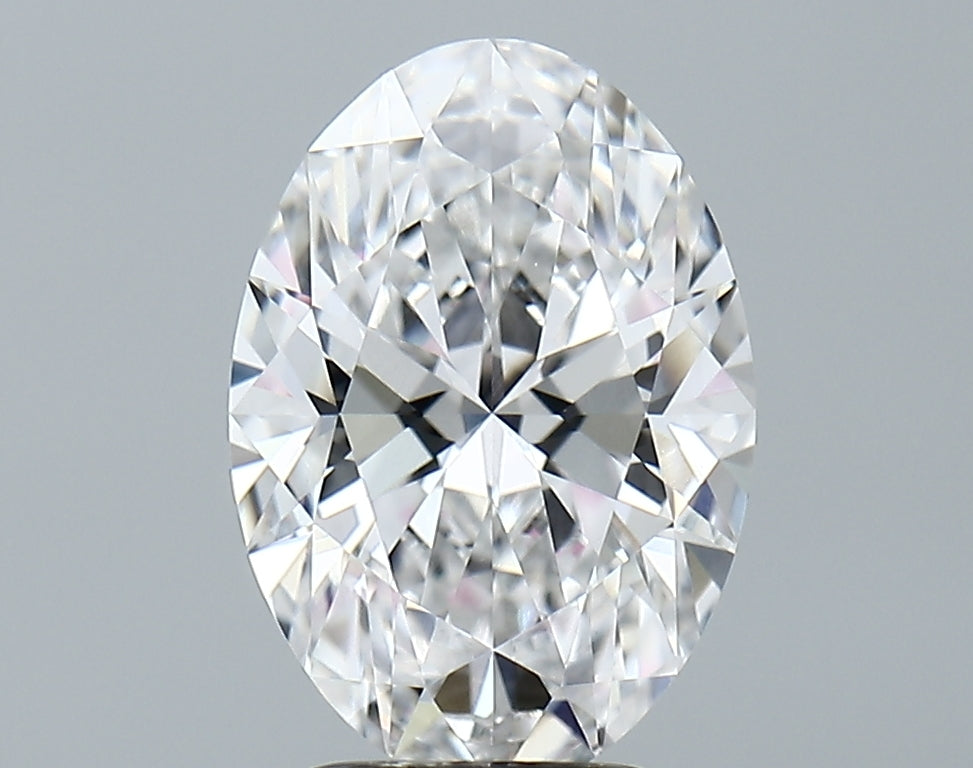 Lab-Grown 2.70 Carat Oval Shape Diamond color D Clarity VVS2 With GIA Certificate, precious stones, engagement diamonds