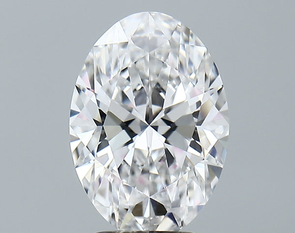 Lab-Grown 2.70 Carat Oval Shape Diamond color D Clarity VVS2 With GIA Certificate, precious stones, engagement diamonds