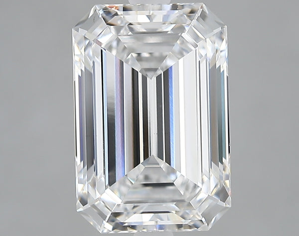 Lab-Grown 4.03 Carat Emerald Cut Diamond color E Clarity VS1 With GIA Certificate, precious stones, engagement diamonds