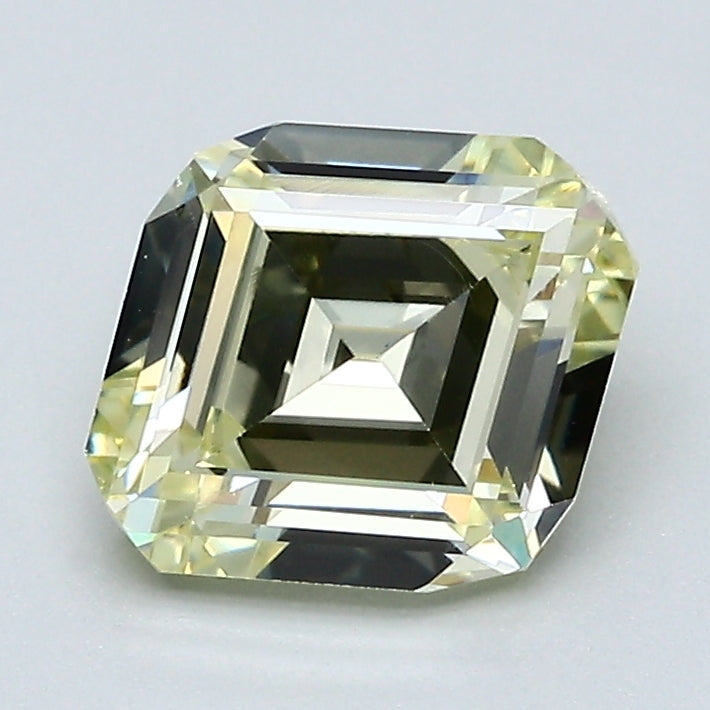 1.58 Carat Lozenge Step Cut Diamond color Fancy  Yellow Clarity VS2, natural diamonds, precious stones, engagement diamonds