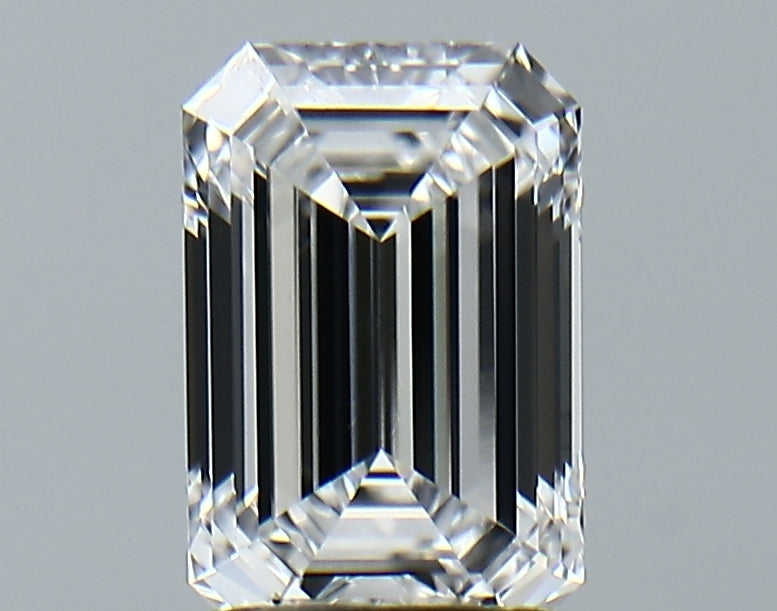 Lab-Grown 1.97 Carat Emerald Cut Diamond color E Clarity VS1 With GIA Certificate, precious stones, engagement diamonds