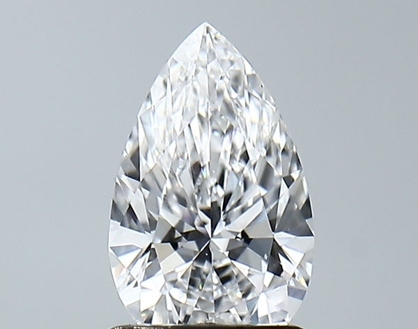 Lab-Grown 1.05 Carat Pear Shape Diamond color D Clarity VVS2, precious stones, engagement diamonds