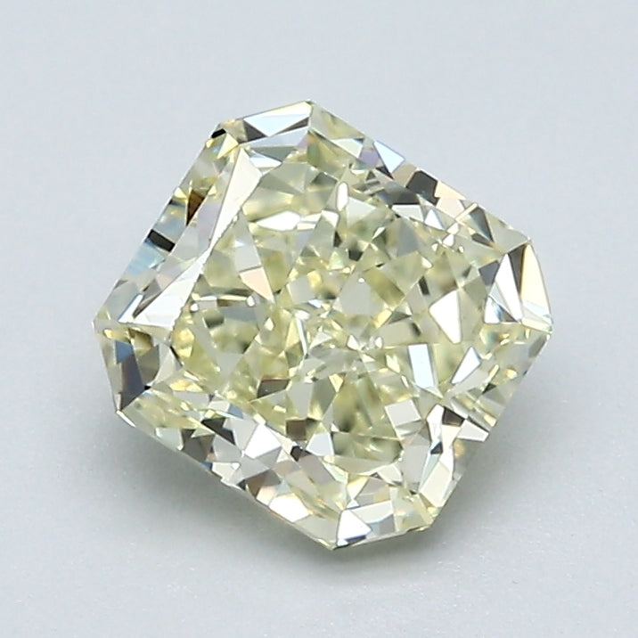 1.31 Carat Radiant Cut Diamond color Fancy Light  Yellow Clarity VS1, natural diamonds, precious stones, engagement diamonds