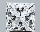 Lab-Grown 2.11 Carat Princess Cut Diamond color E Clarity VVS1 With GIA Certificate, precious stones, engagement diamonds