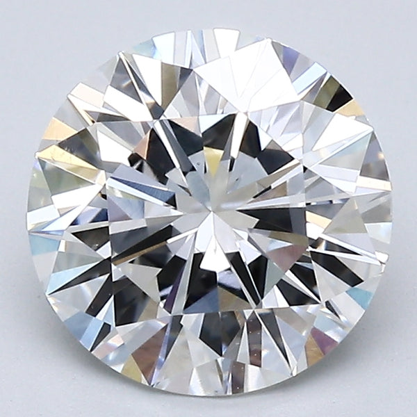 2.52 Carat Round Brilliant Natural Mined Diamond G Color SI1 Clarity With GIA Certificate, natural diamonds, precious stones, engagement diamonds