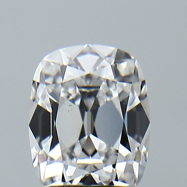 Lab-Grown 1.56 Carat Antique Cushion Cut Diamond color D Clarity VVS2, precious stones, engagement diamonds
