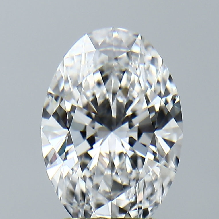 Lab-Grown 2.27 Carat Oval Shape Diamond color D Clarity VVS1, precious stones, engagement diamonds