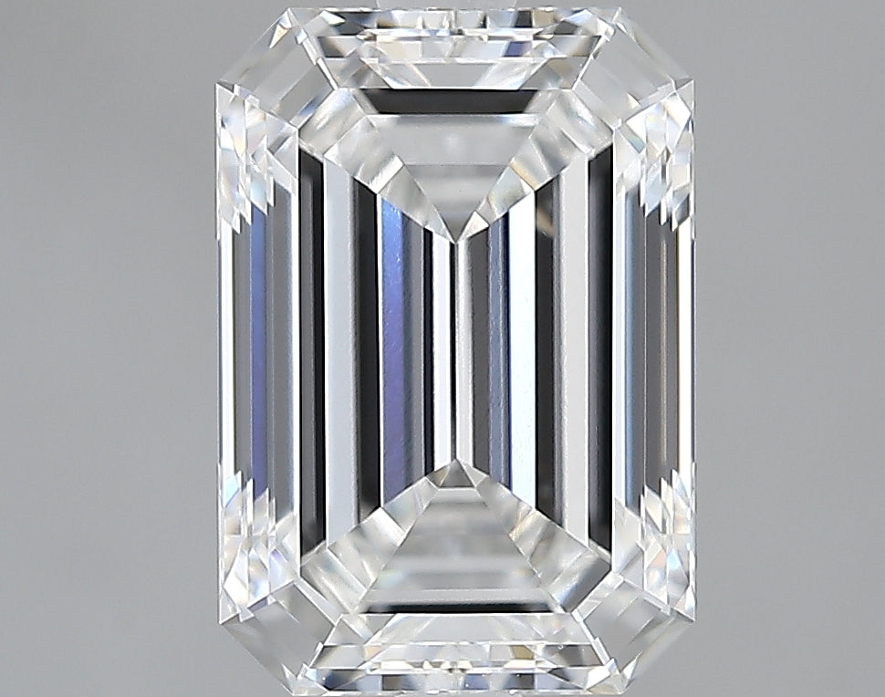 Lab-Grown 2.58 Carat Emerald Cut Diamond color D Clarity VVS2, precious stones, engagement diamonds