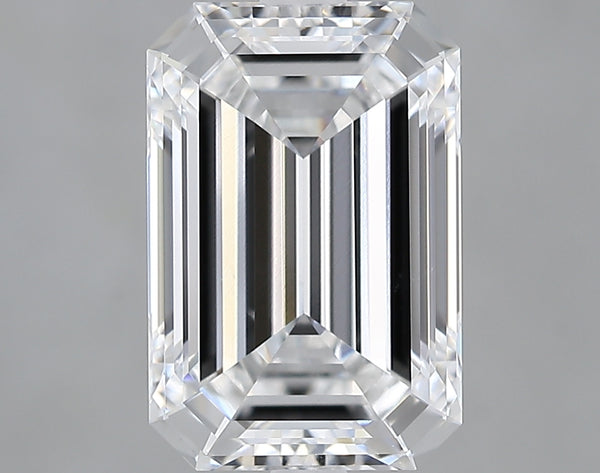 Lab-Grown 3.17 Carat Emerald Cut Diamond color E Clarity VS1 With GIA Certificate, precious stones, engagement diamonds