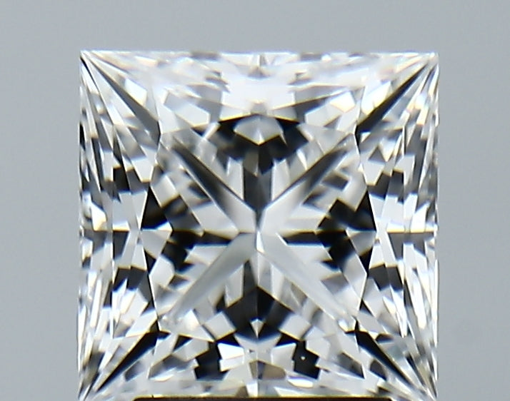 Lab-Grown 2.63 Carat Princess Cut Diamond color E Clarity VVS2 With GIA Certificate, precious stones, engagement diamonds