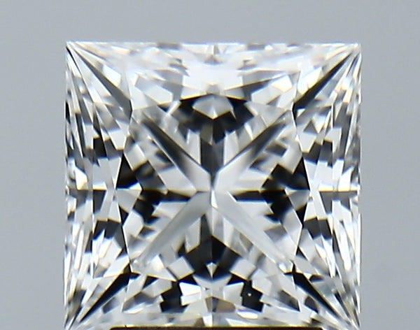 Lab-Grown 2.63 Carat Princess Cut Diamond color E Clarity VVS2 With GIA Certificate, precious stones, engagement diamonds