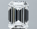 Lab-Grown 4.17 Carat Emerald Cut Diamond color D Clarity VS2 With GIA Certificate, precious stones, engagement diamonds