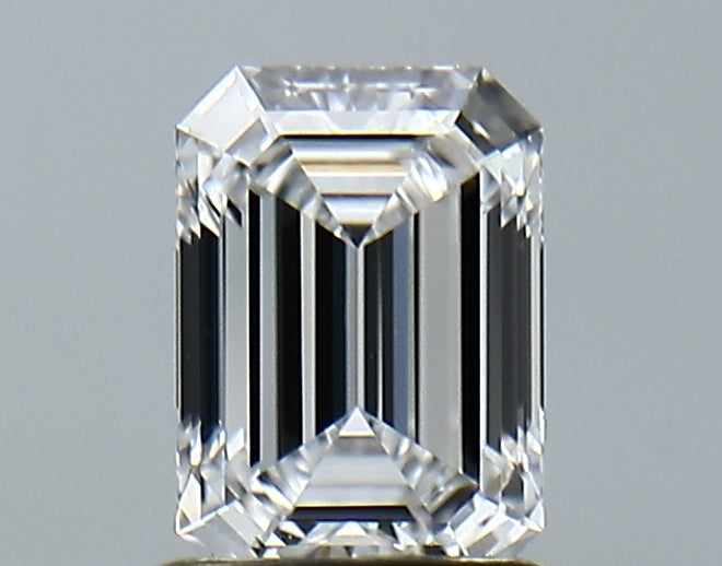 Lab-Grown 1.12 Carat Emerald Cut Diamond color D Clarity VS1 With GIA Certificate, precious stones, engagement diamonds