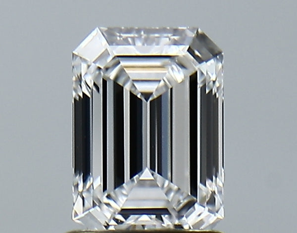 Lab-Grown 1.12 Carat Emerald Cut Diamond color D Clarity VS1 With GIA Certificate, precious stones, engagement diamonds