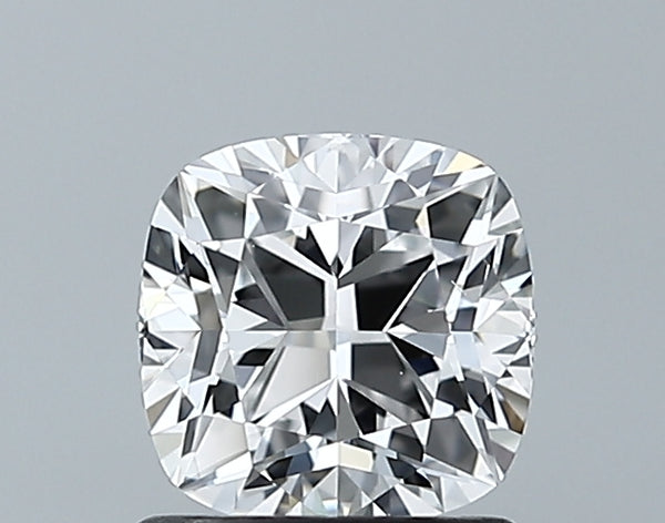 Lab-Grown 0.96 Carat Square Cushion Cut Diamond color E Clarity VVS2, precious stones, engagement diamonds