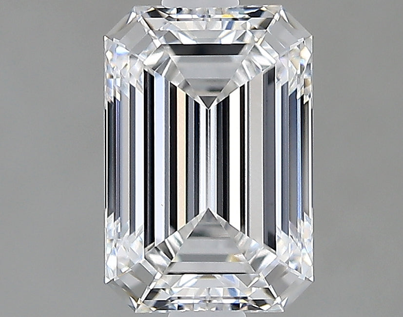 Lab-Grown 1.50 Carat Emerald Cut Diamond color E Clarity VS1 With GIA Certificate, precious stones, engagement diamonds